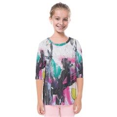 Kids  Quarter Sleeve Raglan T-Shirt 