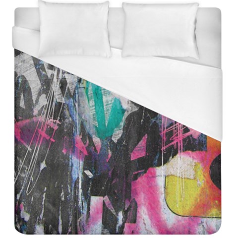 Graffiti Grunge Duvet Cover (King Size) from ArtsNow.com