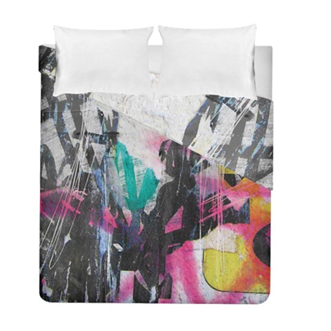 Graffiti Grunge Duvet Cover Double Side (Full/ Double Size) from ArtsNow.com