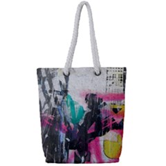 Full Print Rope Handle Tote (Small) 