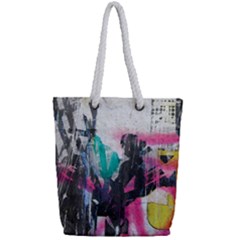 Full Print Rope Handle Tote (Small) 