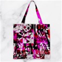 Zipper Grocery Tote Bag 