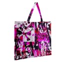 Zipper Large Tote Bag 