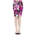 Midi Wrap Pencil Skirt 