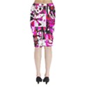 Midi Wrap Pencil Skirt 