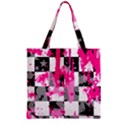 Zipper Grocery Tote Bag 