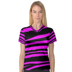 V-Neck Sport Mesh T-Shirt 