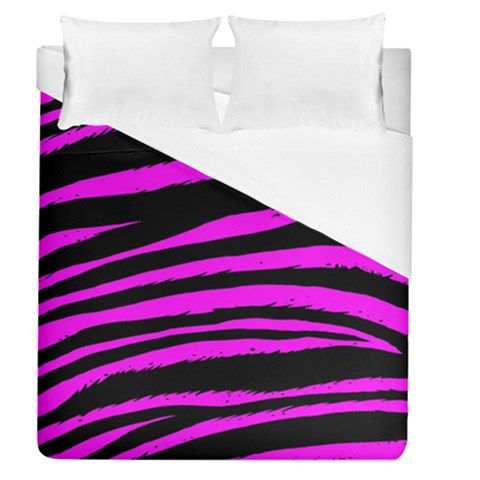 Pink Zebra Duvet Cover (Queen Size) from ArtsNow.com