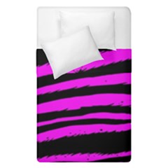 Pink Zebra Duvet Cover Double Side (Single Size) from ArtsNow.com