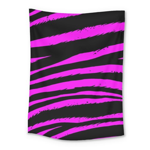 Pink Zebra Medium Tapestry from ArtsNow.com