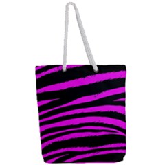 Full Print Rope Handle Tote (Large) 