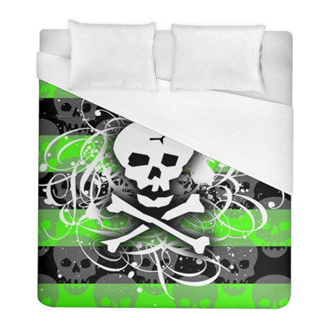 Deathrock Skull Duvet Cover (Full/ Double Size) from ArtsNow.com