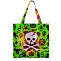 Zipper Grocery Tote Bag 