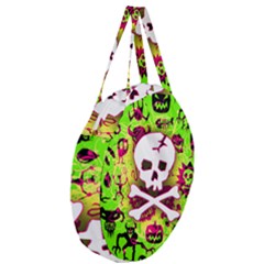 Giant Round Zipper Tote 