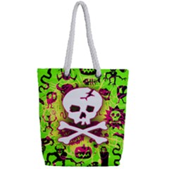 Full Print Rope Handle Tote (Small) 