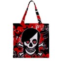 Zipper Grocery Tote Bag 