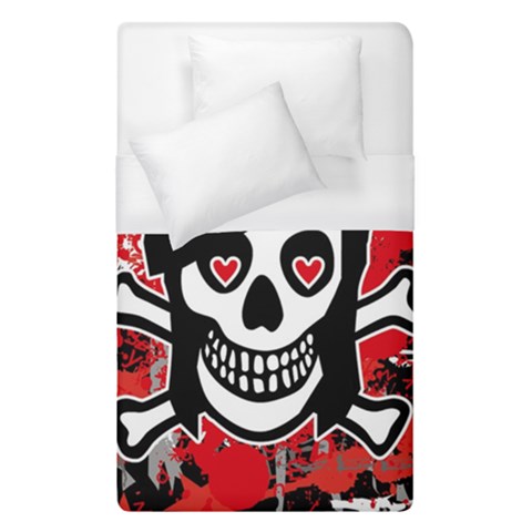 Emo Girl Skull Duvet Cover (Single Size) from ArtsNow.com