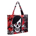 Zipper Medium Tote Bag Front