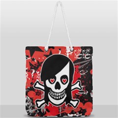 Full Print Rope Handle Tote (Large) 