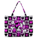 Zipper Medium Tote Bag Front