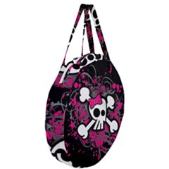 Giant Round Zipper Tote 