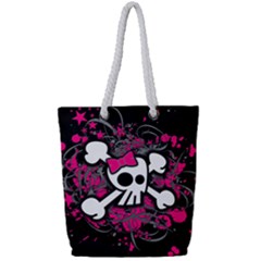 Full Print Rope Handle Tote (Small) 