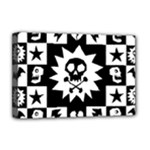 Gothic Punk Skull Deluxe Canvas 18  x 12  (Stretched)