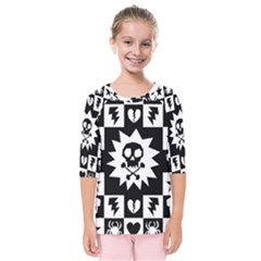 Kids  Quarter Sleeve Raglan T-Shirt 