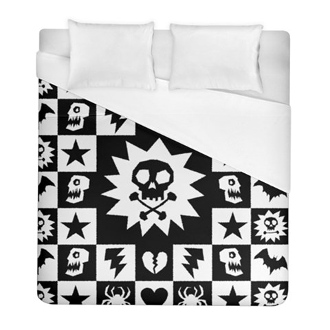 Gothic Punk Skull Duvet Cover (Full/ Double Size) from ArtsNow.com