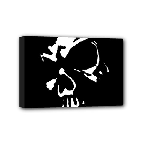 Gothic Skull Mini Canvas 6  x 4  (Stretched) from ArtsNow.com