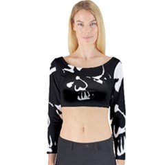 Long Sleeve Crop Top 