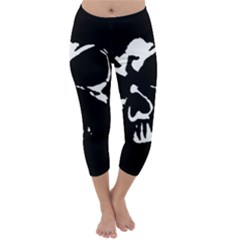 Capri Winter Leggings  Front