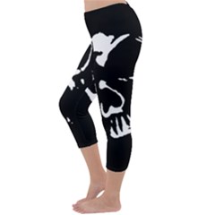 Capri Winter Leggings  Back