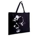 Zipper Large Tote Bag 