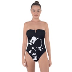 Tie Back One Piece Swimsuit 