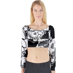 Long Sleeve Crop Top 