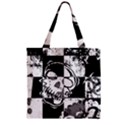 Zipper Grocery Tote Bag 