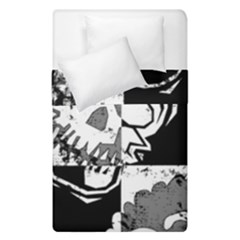 Grunge Skull Duvet Cover Double Side (Single Size) from ArtsNow.com