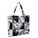 Zipper Medium Tote Bag Front