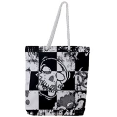 Full Print Rope Handle Tote (Large) 