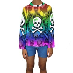 Kids  Long Sleeve Swimwear 