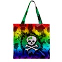 Zipper Grocery Tote Bag 