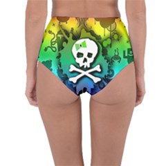 Reversible High-Waist Bikini Bottoms 