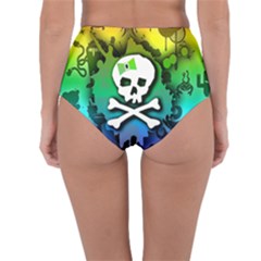 Reversible High-Waist Bikini Bottoms 