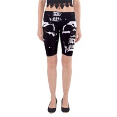 Morbid Skull Yoga Cropped Leggings from ArtsNow.com