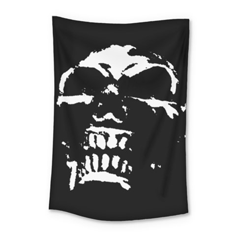 Morbid Skull Small Tapestry from ArtsNow.com