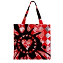 Zipper Grocery Tote Bag 