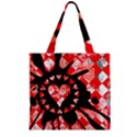 Zipper Grocery Tote Bag 