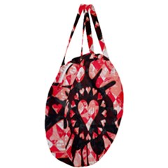 Giant Round Zipper Tote 