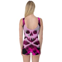 One Piece Boyleg Swimsuit 